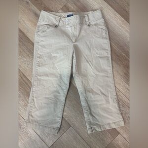 Dockers Tan Beige Capri Pants
